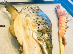 烤三文鱼头-牛気·越光米牛肉饭(水游城店)