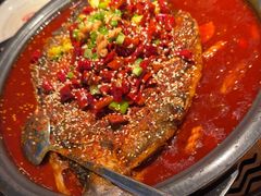 -探鱼·鲜青椒爽麻烤鱼(广州花都来又来店)