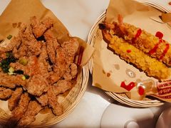 玉米脆皮大虾-谷连天安心食堂(裕华万达店)
