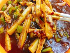微辣鸡炒年糕-啊臻味道米粉(六道口店)