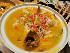 鸡油清蒸江白条-东方豪生·老方一帖中餐厅