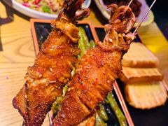 烤带籽比管鱼-大哈福烧烤·海鲜·家常菜(延安三路店)