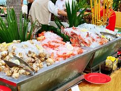 冰虾-亚龙湾希尔顿自助餐厅·海鲜·烧烤·沙滩BBQ·现场乐队