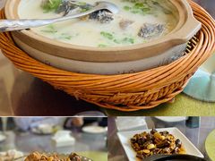 天目湖鱼头汤-天目湖刘老四农庄