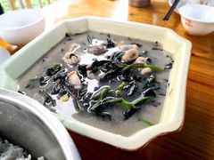 上汤鸡杂浸紫贝菜-龙泉山庄(红山店)