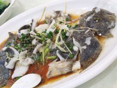 花椒清蒸多宝鱼-鸿记海鲜大酒楼(开发区店)