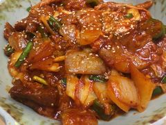 泡菜炒五花肉-쌍화점 霜花店·朝鲜族料理(徐家汇店)