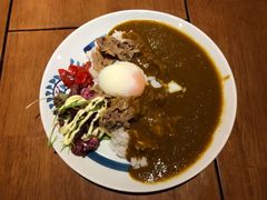 温泉蛋牛肉咖喱饭-醉虎传(南锣鼓巷店)