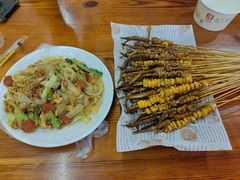 炒宽粉-十里铺铁板鱿鱼