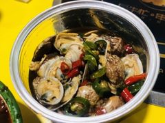 -老红桥炸灌肠牛肚锅烧烤(定福庄店)