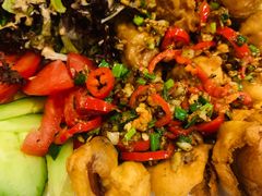 椒盐鲜鱿-妈阁铭记澳葡美食