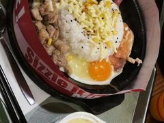 雞牛魚三拼鐵板飯-pepper lunch(形点店)