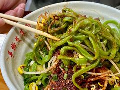 油泼面-手擀菠菜面(西康路店)