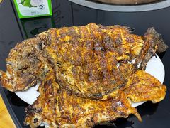 -北京龙庆四季香农家饭庄·灶台鱼·碳烤虹鳟鱼(龙庆峡店)
