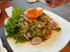 柚子虾仁色拉-The Palmboo Restaurant