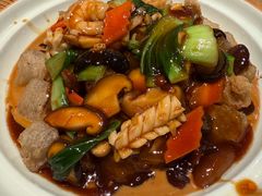 渔村三鲜焖子-小船渔村•大连菜•大连焖鱼(明泽街店)