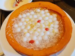 南瓜酒酿小圆子-玫瑰厅上海菜(兴国路店)