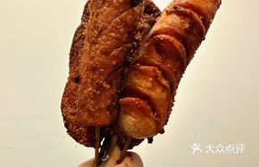 Fried Fushun Red Sausage