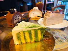 抹茶蜜豆漩涡蛋糕-西关84·History·Art·Cafe