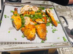 绿茶葱烤鸡-绿茶餐厅(松江万达店)