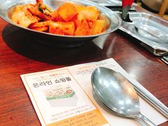 餐具摆设-神仙雪浓汤(明洞店)