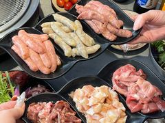 -啊美丽炭火烤肉(滑翔一店)