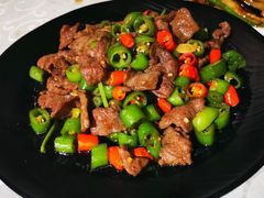 小炒黄牛肉-香山家宴