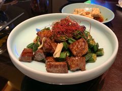 招牌金蒜炒和牛粒-西安凯悦酒店·湖畔中餐厅