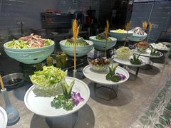 -海派美食·家宴海鲜青岛菜·石锅鲽鱼头(东方城店)