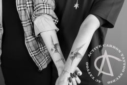情侣-AC TATTOO 纹身