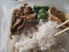 自选菜窗口小炒肉-上海健康医学院北苑食堂
