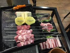 -長壹旋转烤吧 农家鸡火锅