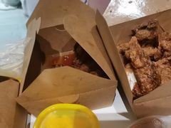 炸鸡翅一半一半-富乐满韩国正宗炸鸡韩国料理(虹泉路店)