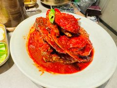-草家酱蟹炭火烤肉店(珲春南路一店)
