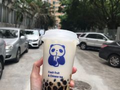 黑糖青蛙撞奶-茶百道(京溪店)