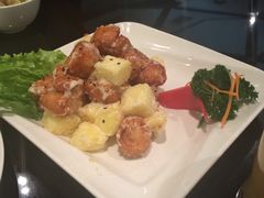 菠萝油条虾-鹿港小镇(悠唐店)