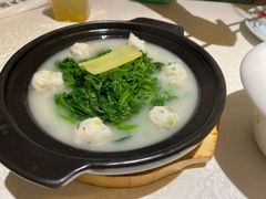 西洋菜煲鲮鱼丸-维园悦谱·海派家常菜(乌鲁木齐南路店)