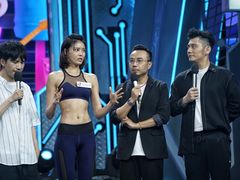 1527店长李霄雪录制湖南卫视《天天向上》-能量健身私教工作室(1527店)