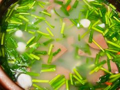 鸭血扁菜汤-甘家界柠檬鸭(安吉店)