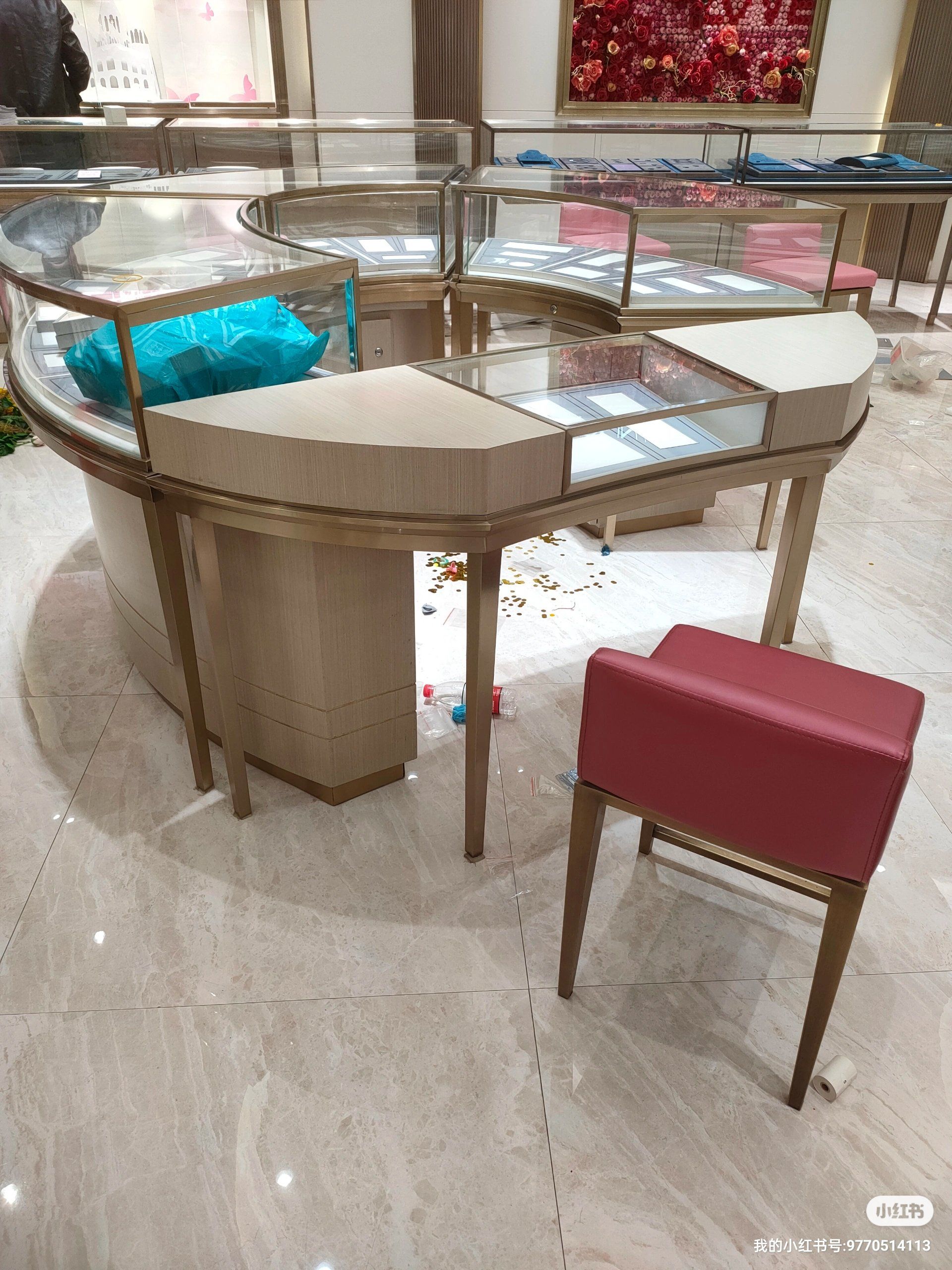 九九成新二手珠宝柜台出售 款式多 数量多