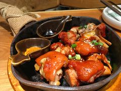 个旧烤猪蹄-云海肴·汽锅鸡·云南菜(高德置地店)