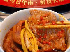 鲜切嫩牛肉-蜀辣居鲜货老火锅(簇桥富顿中心店)