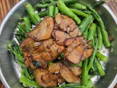 叉烧炒芥兰-农汤老店(顺联公园里店)