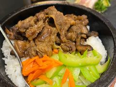 牛五花石锅拌饭-韩宫宴烤肉·料理(宝山万达店)