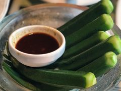 白灼秋葵-翠华餐厅(湾仔店)