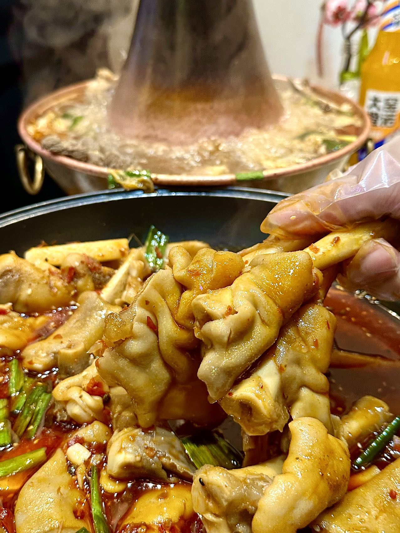 就在南京,吃到了正宗贵州的羊蹄91火锅