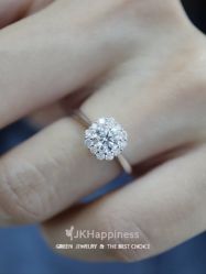 -JKHappiness培育钻石钻戒婚戒定制(天河国贸店)