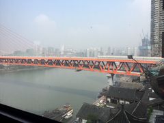 千厮门大桥-纸盐河码头火锅(十八梯店)