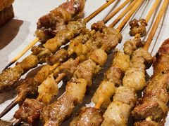 新疆羊肉小串-宝记烧烤·碳锅羊肉·羊蝎子火锅·夜食社(文体路创始店)
