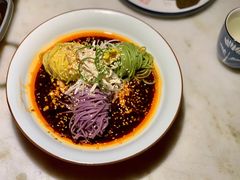 三色鸡丝凉面-绿茶餐厅(城西银泰城店)